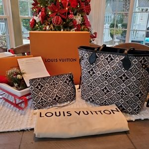 Louis Vuitton Since 1854 Neverfull & Pouch